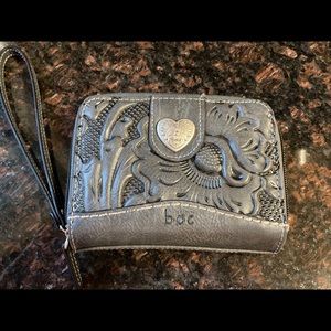 boc Wristlet Wallet, Faux Leather, New, no Tags